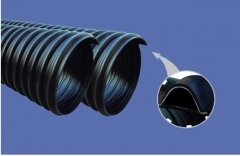 钢带增强螺旋波纹管与双波纹管的环刚度