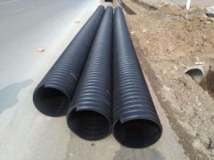 市政管道选用HDPE钢带波纹管的原因